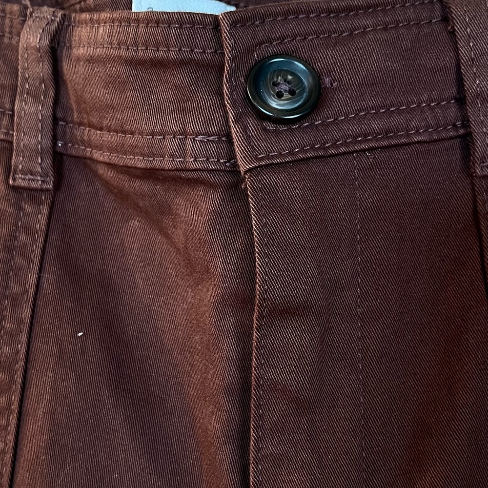 A New Day Women’s Brown Utility Pants Size 6 - Picture 3 of 7